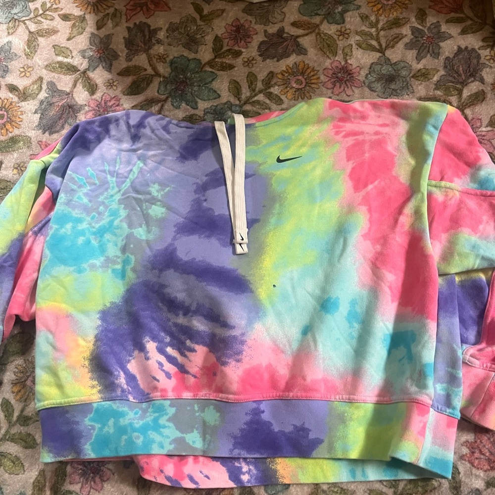 Nike Multicolor Tie-Dye Hoodie